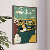 Vintage Baden – Altstadt-02 – Poster/Plakat – Reana.Design